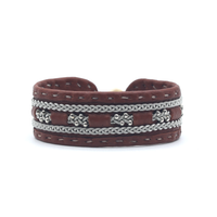 Ellen in Camel and with Silver beads