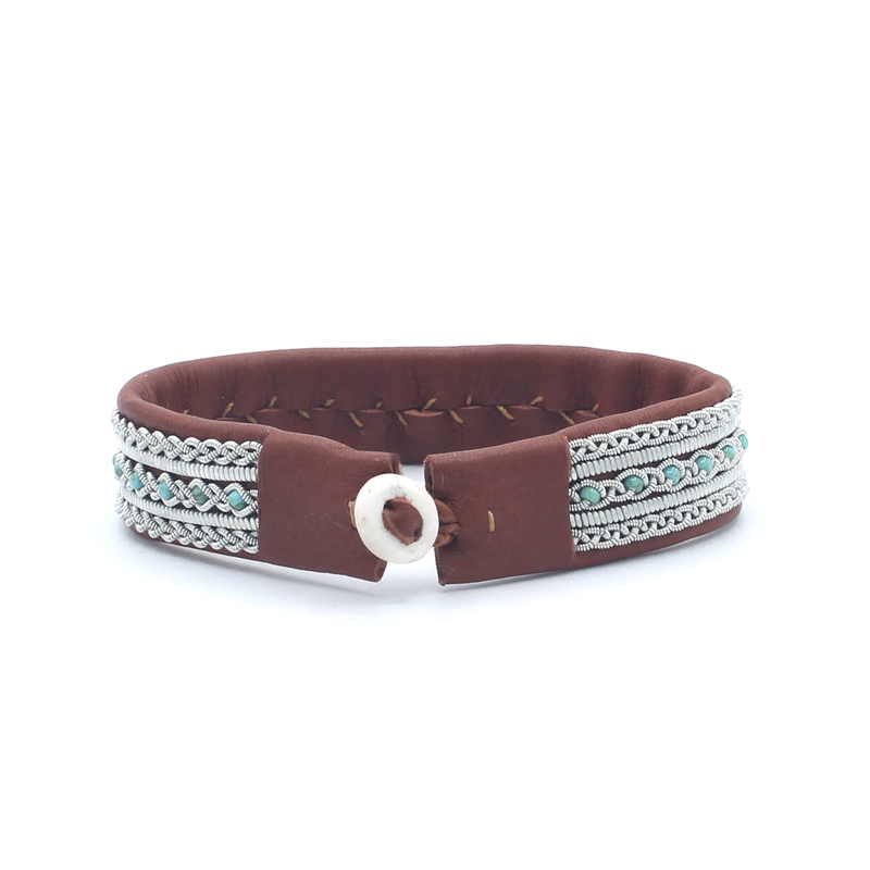 Malin Camel with Turquoise Beads